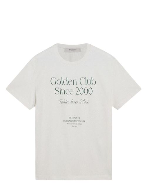 T-shirt con stampa Golden Goose | GMP01220.P00225411616